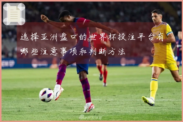 选择亚洲盘口的世界杯投注平台有哪些注意事项和判断方法