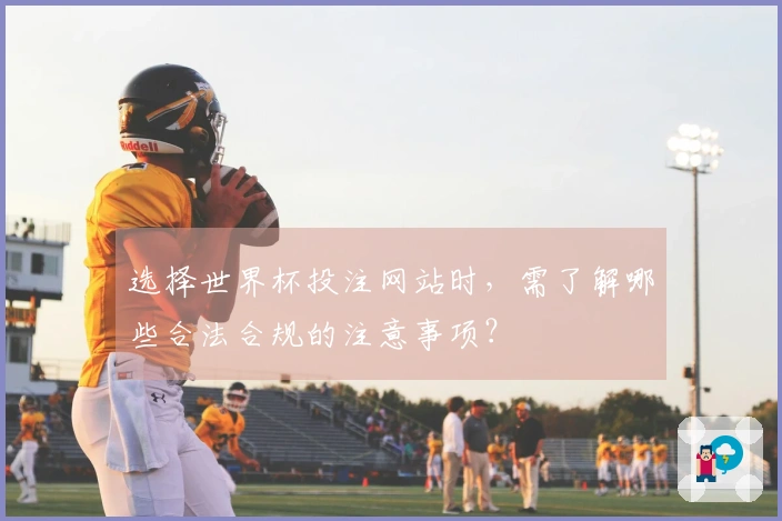 选择世界杯投注网站时，需了解哪些合法合规的注意事项？