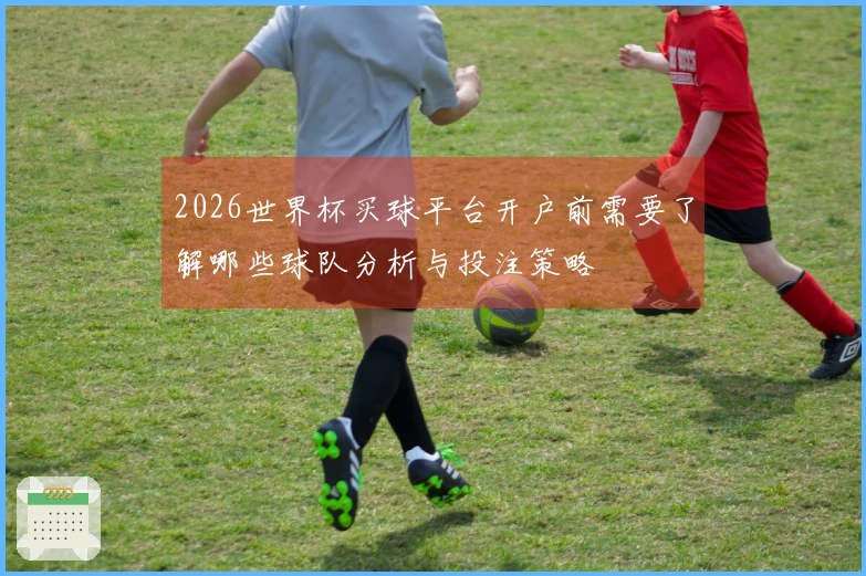 2026世界杯买球平台开户前需要了解哪些球队分析与投注策略