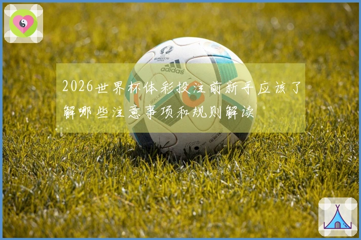 2026世界杯体彩投注前新手应该了解哪些注意事项和规则解读